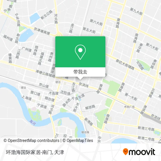 环渤海国际家居-南门地图