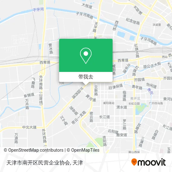天津市南开区民营企业协会地图