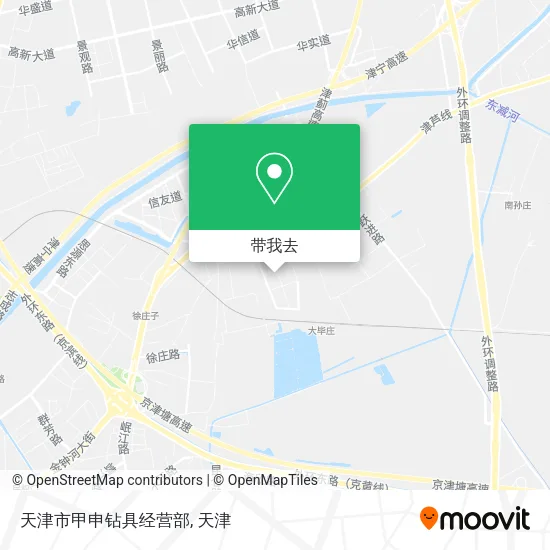 天津市甲申钻具经营部地图