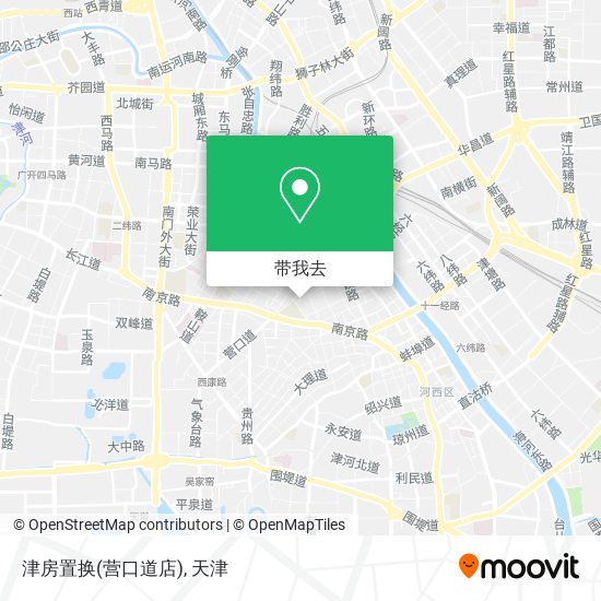 津房置换(营口道店)地图