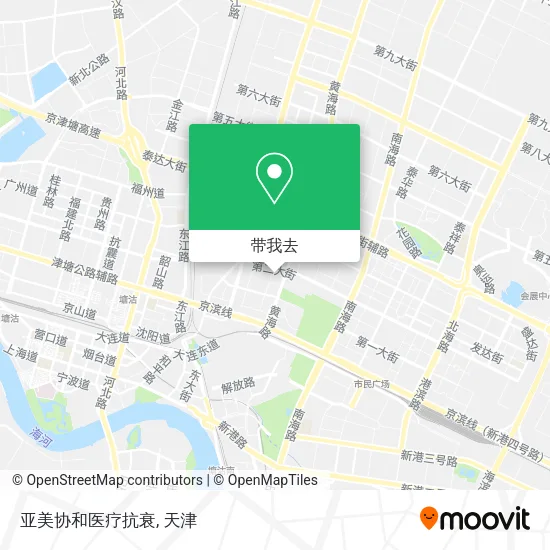 亚美协和医疗抗衰地图