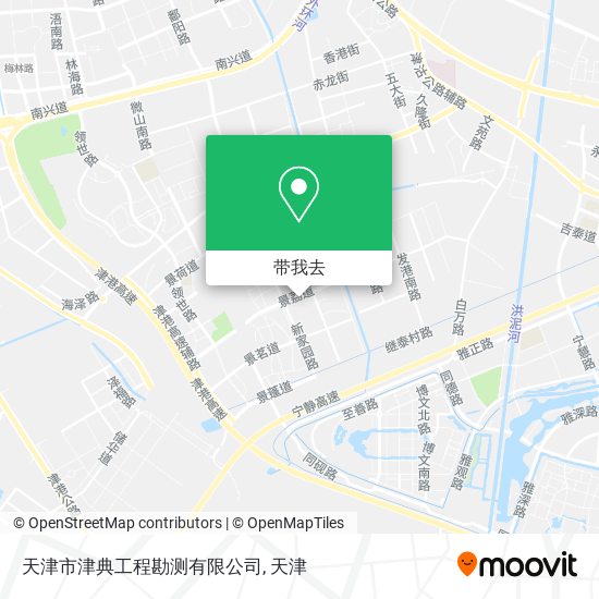天津市津典工程勘测有限公司地图