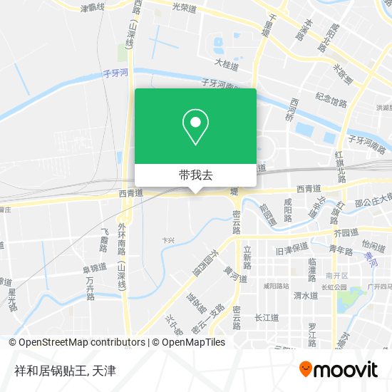 祥和居锅贴王地图