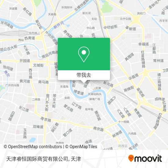 天津睿恒国际商贸有限公司地图