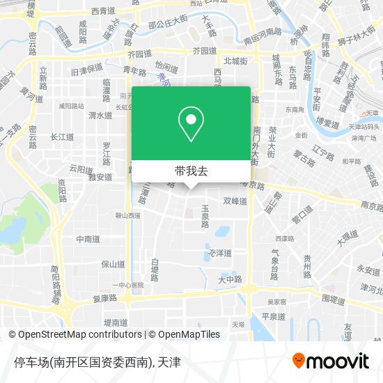 停车场(南开区国资委西南)地图