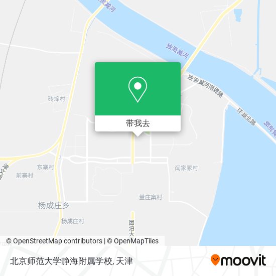 北京师范大学静海附属学校地图