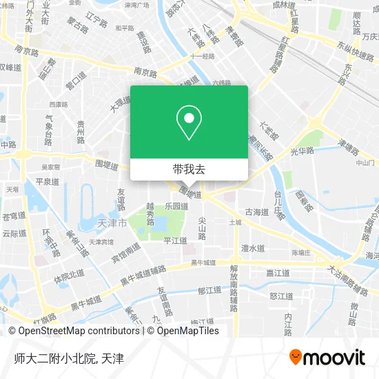 师大二附小北院地图