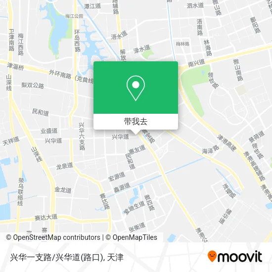 兴华一支路/兴华道(路口)地图