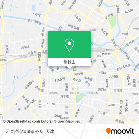 天津雅论律师事务所地图