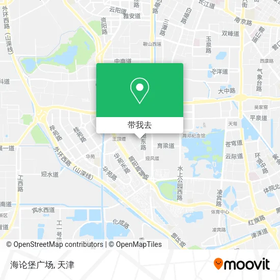 海论堡广场地图