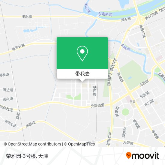 荣雅园-3号楼地图
