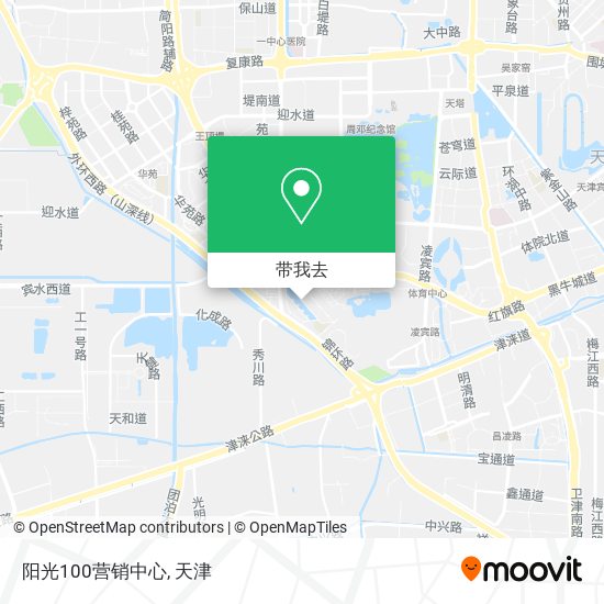 阳光100营销中心地图