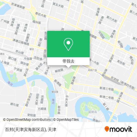 百邦(天津滨海新区店)地图