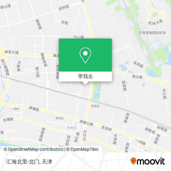 汇海北里-北门地图