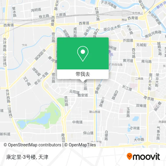 康定里-3号楼地图