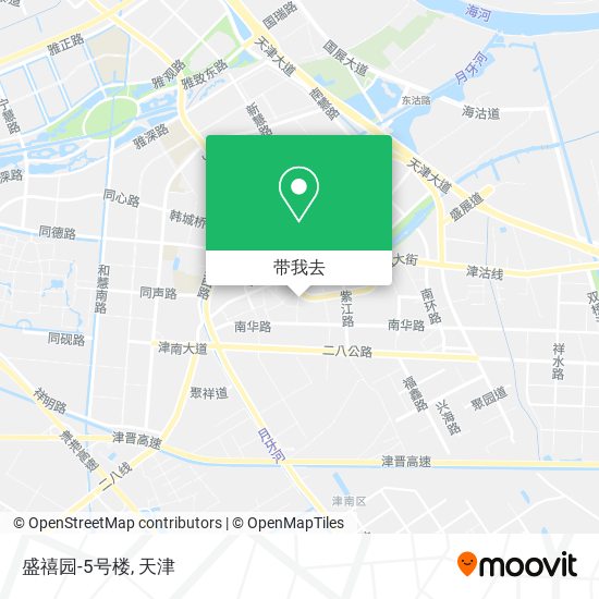 盛禧园-5号楼地图