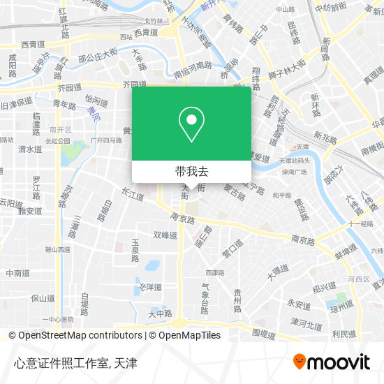 心意证件照工作室地图