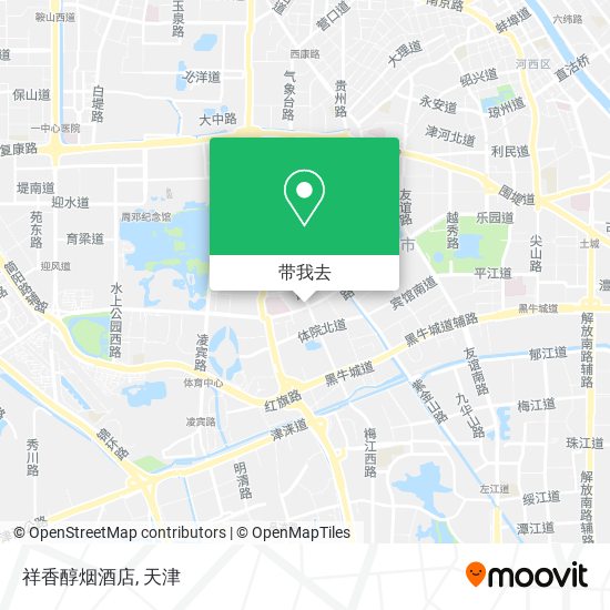 祥香醇烟酒店地图