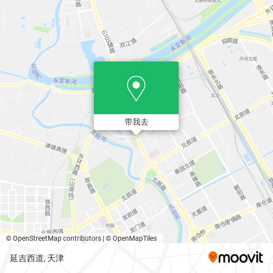 延吉西道地图