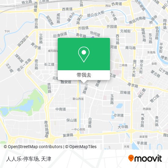 人人乐-停车场地图