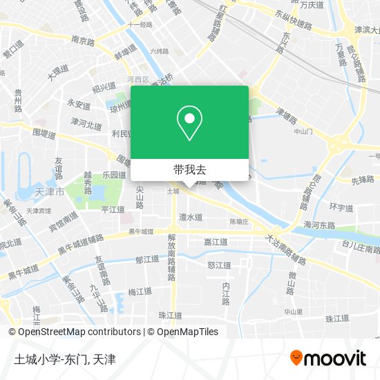 土城小学-东门地图