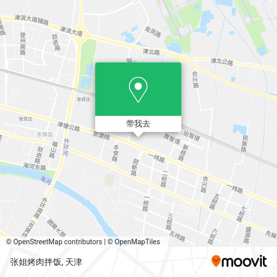 张姐烤肉拌饭地图