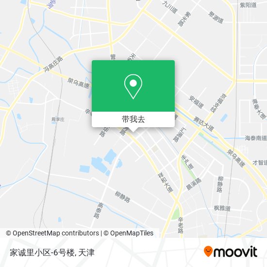 家诚里小区-6号楼地图