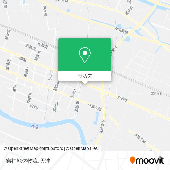 鑫福地达物流地图