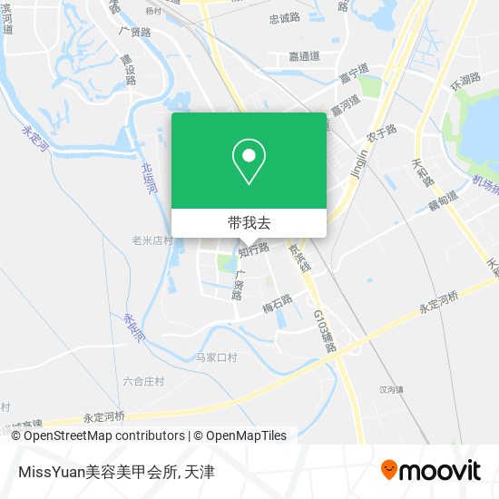 MissYuan美容美甲会所地图