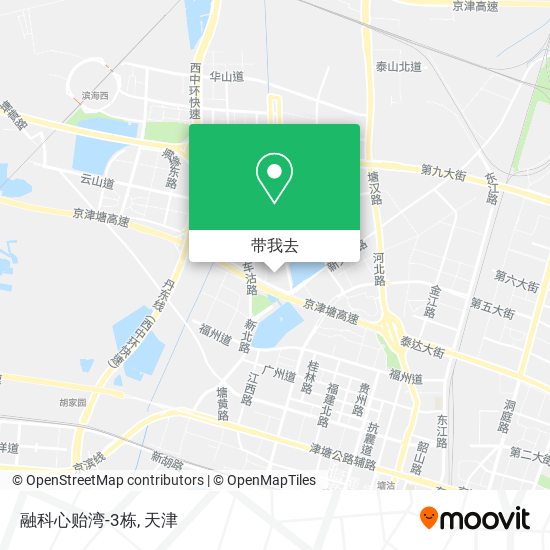 融科心贻湾-3栋地图