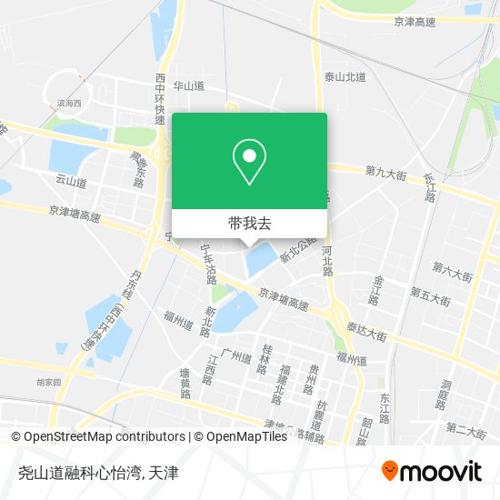 尧山道融科心怡湾地图