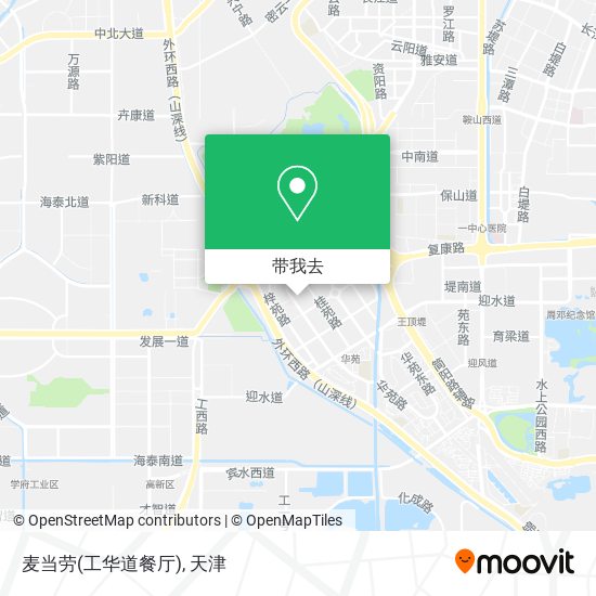 麦当劳(工华道餐厅)地图