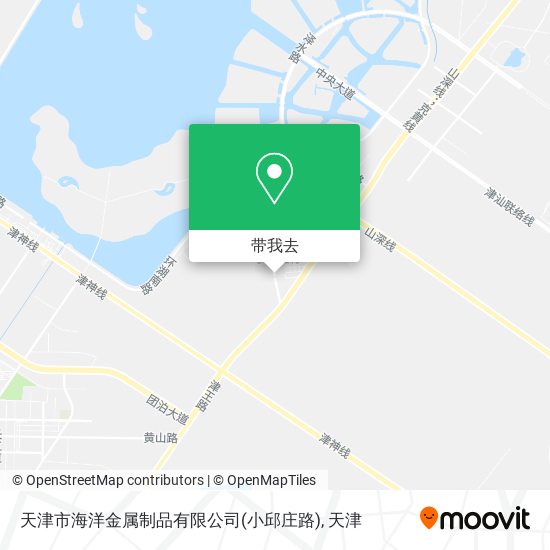 天津市海洋金属制品有限公司(小邱庄路)地图
