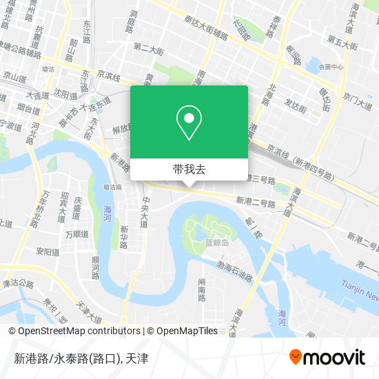 新港路/永泰路(路口)地图