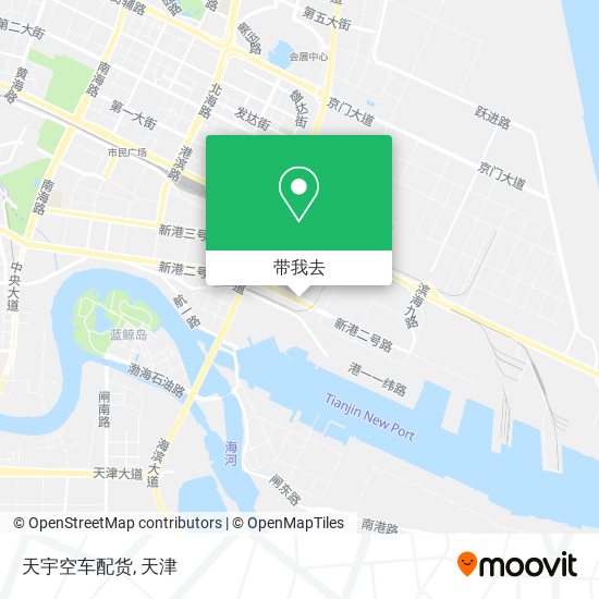 天宇空车配货地图