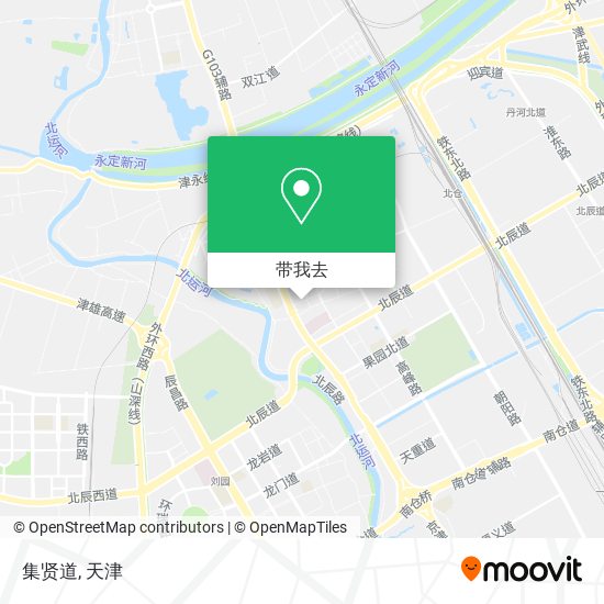 集贤道地图