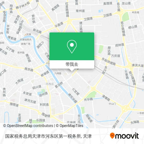 国家税务总局天津市河东区第一税务所地图
