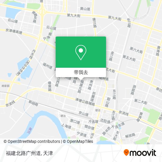 福建北路广州道地图