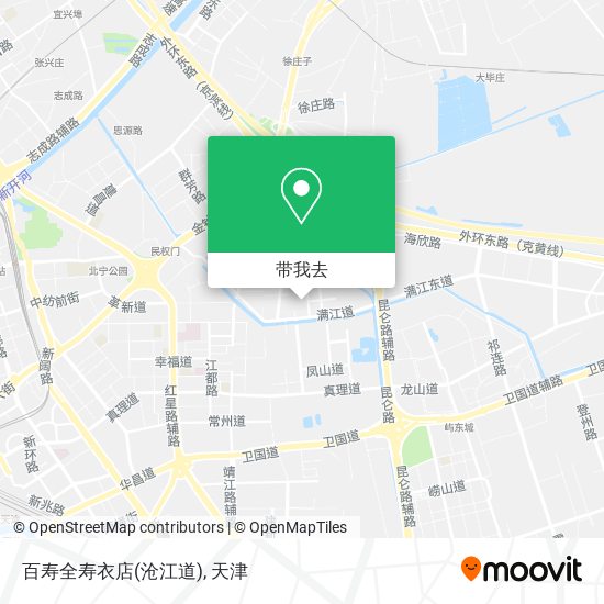 百寿全寿衣店(沧江道)地图