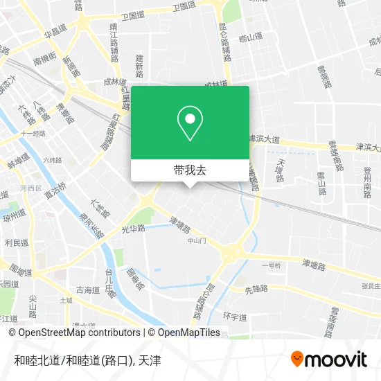 和睦北道/和睦道(路口)地图