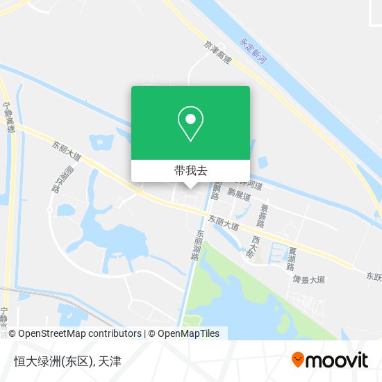 恒大绿洲(东区)地图