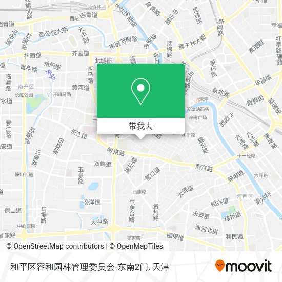 和平区容和园林管理委员会-东南2门地图