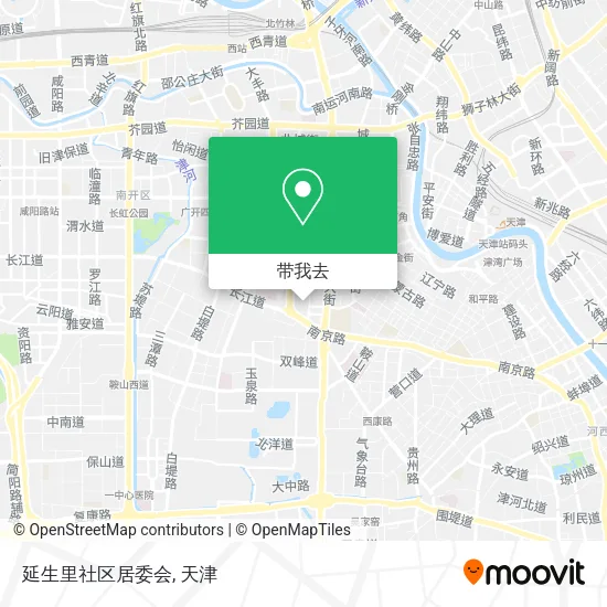 延生里社区居委会地图