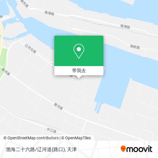 渤海二十六路/辽河道(路口)地图