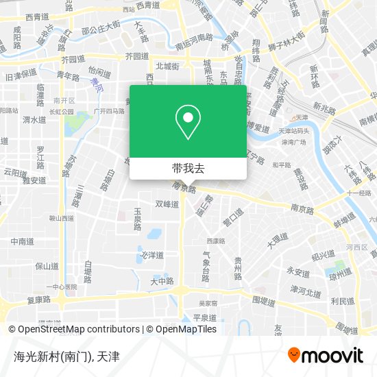 海光新村(南门)地图