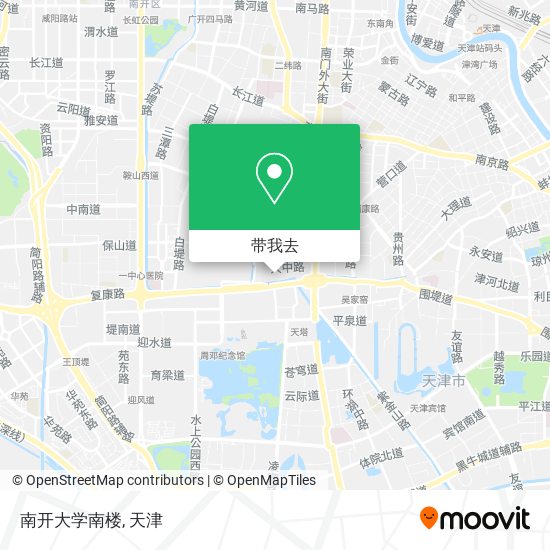 南开大学南楼地图