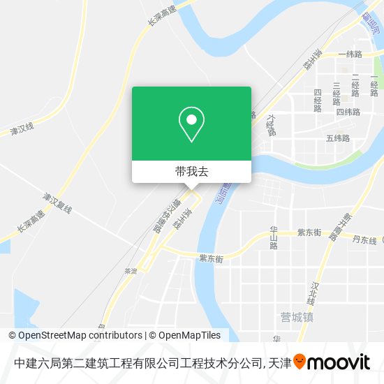 中建六局第二建筑工程有限公司工程技术分公司地图