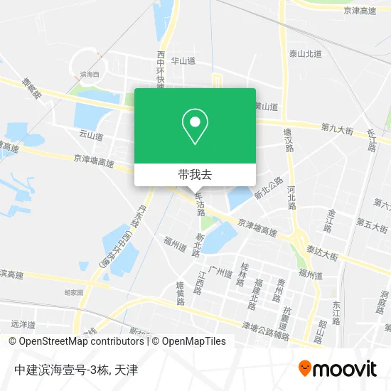 中建滨海壹号-3栋地图
