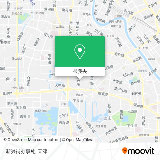 新兴街办事处地图