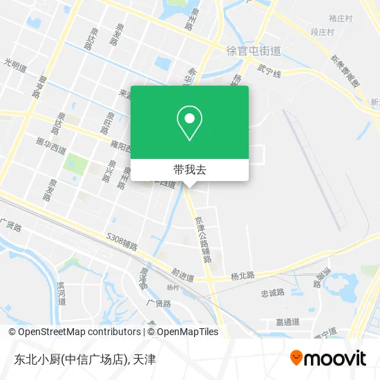 东北小厨(中信广场店)地图